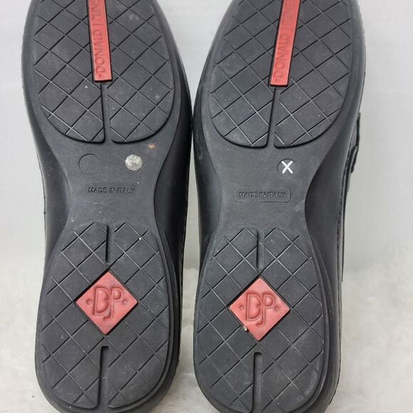 Donald J Pliner Eleo Horsebit Moc Toe Black Driving Loafers Shoes Size 11.5 - Picture 10 of 10